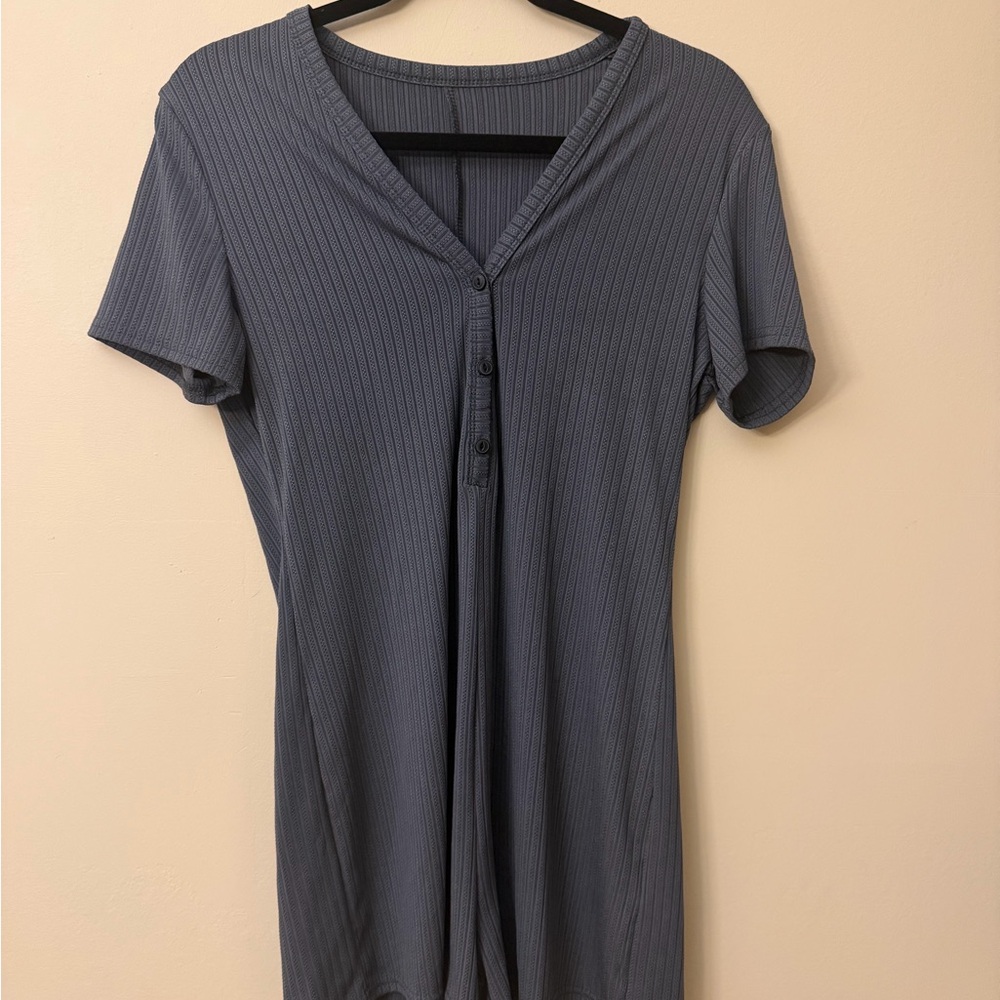Women's Gray Romper